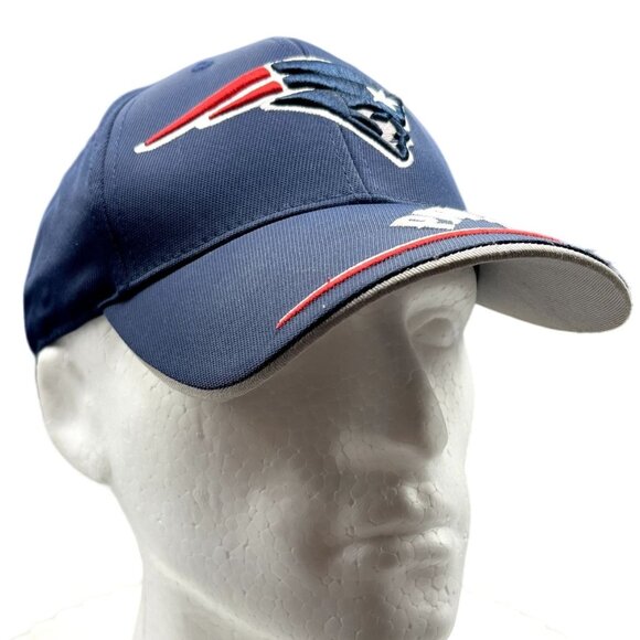 NFL Team Apparel One Size Embroidered New England Patriots Football Hat Cap - Picture 1 of 8
